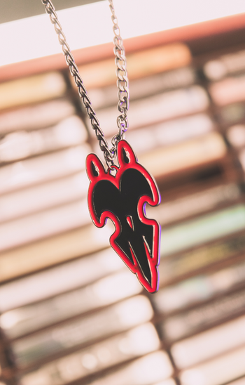 Blitzo Tattoo Pendant Necklace